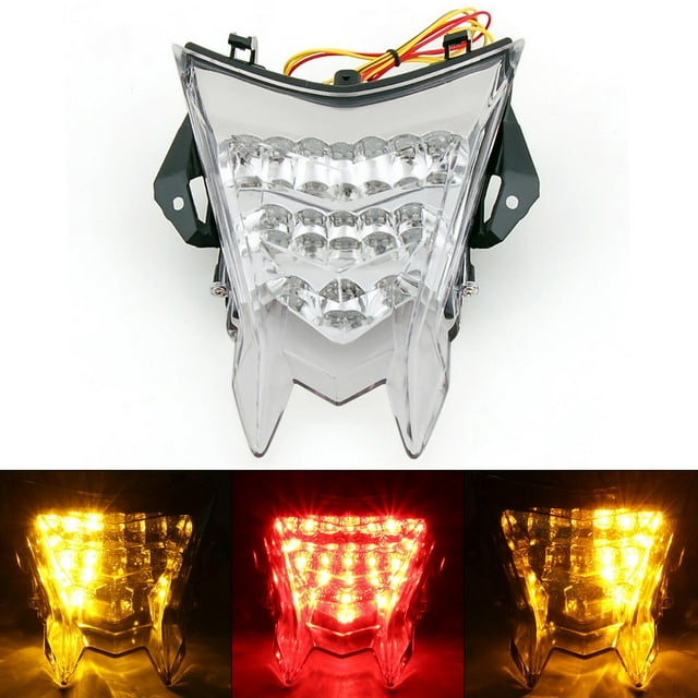 Clear LED Tail light Taillight + Turn Signals for BMW S1000RR 2009-2018