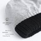 thumbnail image 1 of Gorro de invierno YONGSHENG con cola de caballo para mujer forrado de algodón con calavera, 1 of 3
