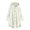 Beige, variant on HBFAGFB Winter Coats for Women Casual Comfort Side Slit Button Hooded Home Wear Jackets Grey Size 2XL