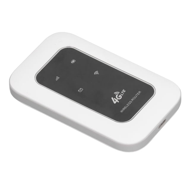 Enrutador De Módem WiFi Móvil, 2100mAh Carga USB 4G LTE Punto De Acceso WiFi Portátil Desbloqueado De Alta Velocidad Para Teléfono Inteligente Para Computadora Portátil