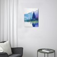 thumbnail image 3 of Nature's Touch 12x16 Inch Watercolor Mountain Forest Canvas Artwork for Living Room and Bedroom, 3 of 7