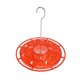 thumbnail image 4 of Comedero para pájaros colgante, a prueba de fugas, redondo, relleno de néctar de agua, comedero para colibríes para jardín, Patio, ventana, rojo, 4 of 14