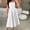 White, variant on Strapless Dress for Women Off Shoulder Tube Solid Pleated A Line Wedding Guest Party Cocktail Dress Summer Drop Waist Elegant Cusual Vacation Clothes