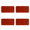thumbnail image 1 of 4X Tiramisu Finger Biscuit Silicone Mould,15 Cavities Cereal Bars Baking Mould,Chocolate Bar Mold, 1 of 7