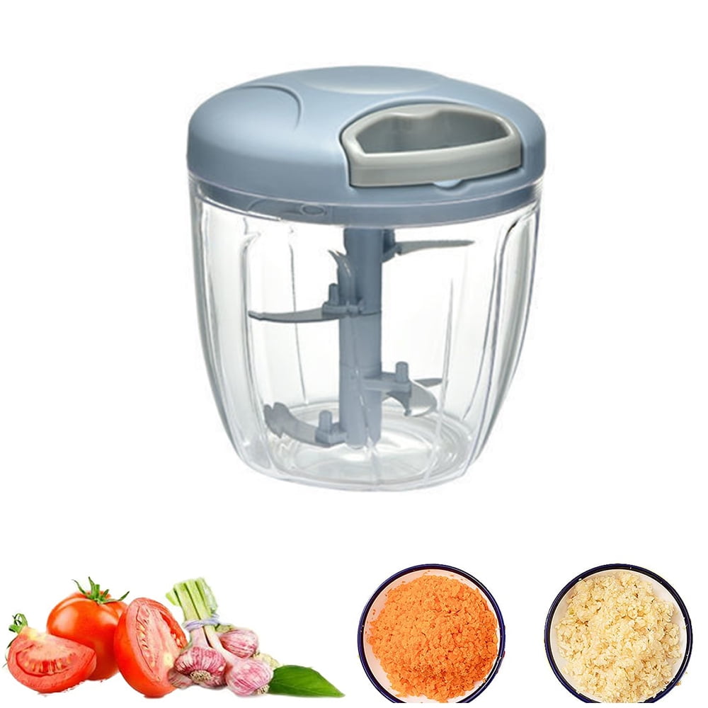 VIVEFOX Food Chopper, Powerful Hand Held Vegetable Chopper Garlic
