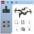 thumbnail image 2 of Monstrate Mini Dron para niños, cámara 4K, plegable, USB, cuadricóptero rodante de 360 ​​grados, modo sin cabeza, avión con detección de Accesorios para aéreos tipo5, 2 of 6