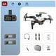 thumbnail image 2 of Monstrate Mini Dron para niños, cámara 4K, plegable, USB, cuadricóptero rodante de 360 ​​grados, modo sin cabeza, avión con detección de Accesorios para aéreos tipo5, 2 of 6
