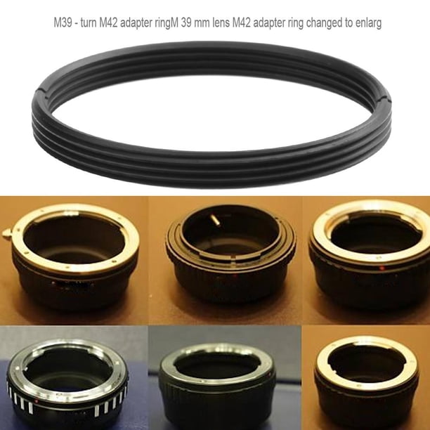 High Precision Metal M39 to M42 Screw Lens Mount Adapter Step Up Ring Ndcxsfigh Para estrenar