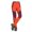 Red, variant on Men Climbing Trousers Elastic Waist Button Zipper Fly Sporty Pants with Pockets Patchwork Color Thick Plush Lining Outdoor Activities Hiking Pants