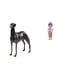 thumbnail image 1 of Estatua De Perro, Figura De Animal De Resina, Decoración Del Hogar, Centro De Mesa, Escultura, Figura De Escritorio, Kimono Japonés, Muñeca Geisha, Cumpleaños, Casa De Campo, Dormitorio,, 1 of 8
