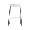 thumbnail image 4 of Bronte Living 26 inch Modern Polypropylene Counter Stool with Footrest for Kitchen, Restaurant - Series Ashton - Set of 3, 4 of 6