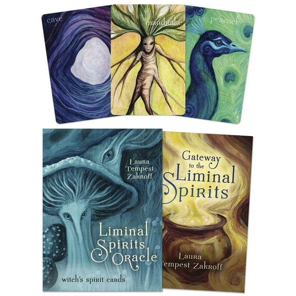 Weave the Liminal Liminal Spirits Oracle, (Hardcover)
