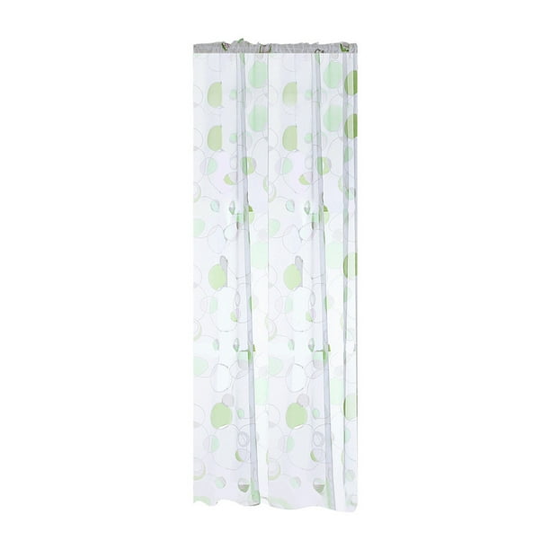 Cortina Transparente De Tul Para Ventanas, Visillo, Cenefa, 1 Panel De Tela