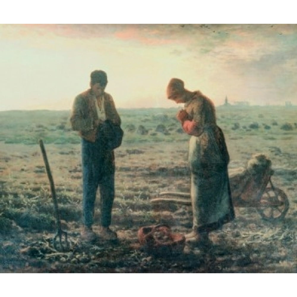 The Angelus c. 1857 Jean Francois Millet (18141875/French) Musee d