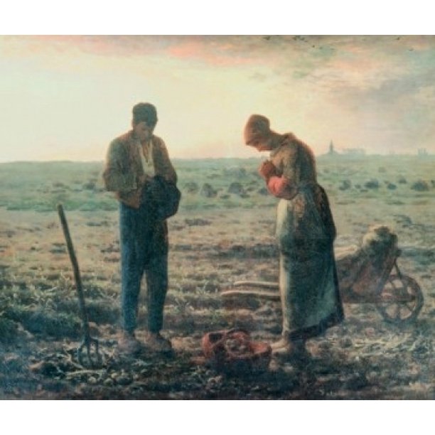 The Angelus c. 1857 Jean Francois Millet (18141875/French) Musee d