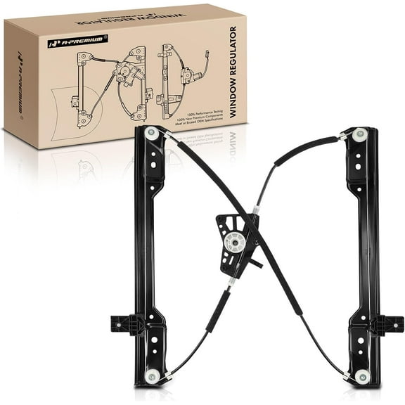 A-Premium Electric Power Window Regulator Without Motor Compatible with Ram 1500 2019 2020 2021 2022, Front Left Driver Side