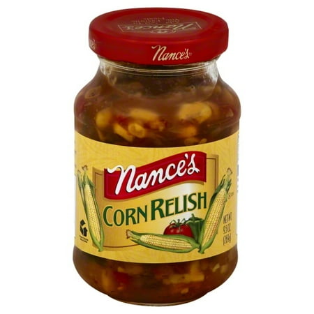 Spicy Corn Relish - Baldwin Richardson Foods Nances Corn Relish, 9.5 oz