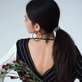 thumbnail image 6 of Hair Clip 3 Pcs Ponytail Cuff Hair Jewelry Ponytail Holders Hair Accessories for Women and Girls (B), 6 of 6