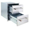 thumbnail image 4 of KitchenAid 780-0016 Stainless Steel Built In 2 Drawer BBQ Grill Storage Cabinet, 4 of 5