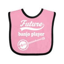 Inktastic Future Banjo Player Childs Music Boys or Girls Baby Bib