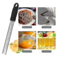 thumbnail image 5 of Microplane Zester Grater In Black Color For Citrus, Parmesan, Ginger, Chocolate And Nutmeg With Fine Blade, 5 of 5