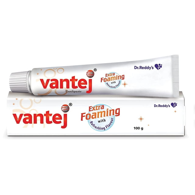 Pasta dental Vantej para sensibilidad 100 g, paquete de 6
