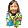 thumbnail image 4 of Warm Fuzzy Toys - Estuche completo (24) Juguetes sensoriales Water Wigglers - Tubos sensoriales - Juguete Squishy Sensory Water Wiggler - Juguetes inquietos para fiesta de cumpleaños Caja de premios P, 4 of 5