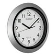 La Crosse Technology Silver Atomic Analog 10 Inch Wall Clock