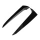 thumbnail image 2 of 2pcs Rear Window Side Spoiler Canard Wing Glossy Black Replacement for X3 F25 2011-2017, 2 of 5