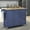 Blue, variant on ZIVACATE Rolling Mobile Kitchen Island with Wood Top and Drop Leaf Breakfast Bar, Cabinet/Drawers/Locking Wheels/Spice&Towel Rack, 52.7 Inch Width,Black