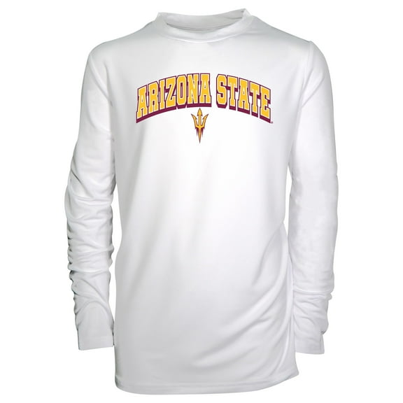 Toddler Garb White Arizona State Sun Devils Jesse Long Sleeve Sun Shirt