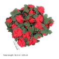 thumbnail image 2 of OULII 6Pcs Artificial Hanging Greenery Flower Vines for Decoration Cloth for Christmas, 2 of 6