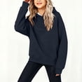 thumbnail image 5 of Sevevn Girls Casual Long Sleeve Hoodies Cute Oversized Pocket Sweatshirt Tops, 5 of 6