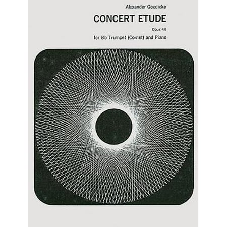 - Concert Etude Opus 49 for B-Flat Trumpet (Cornet) and Piano