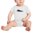 thumbnail image 2 of Seattle City Washington Silhouette Cute Baby Clothing Bodysuits Boy Girl Unisex, 2 of 5