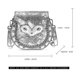 thumbnail image 2 of Bolso de Hombro Elegante Bolso de Cuero de PU para Mujeres Niñas Monedero para Uso Diario, 2 of 9
