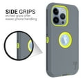 thumbnail image 4 of CoverON for Apple iPhone 13 Pro Max Case, Military Grade Heavy Duty Full Body Phone Cover - Gray, 4 of 8