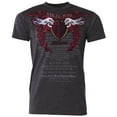 thumbnail image 2 of Immortal Crest T-Shirt - 3XL - Charcoal, 2 of 3
