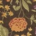 thumbnail image 4 of SAFAVIEH Blossom Tracy Floral Flowers Wool Runner Rug, Brown/Multi, 2'3" x 8', 4 of 5
