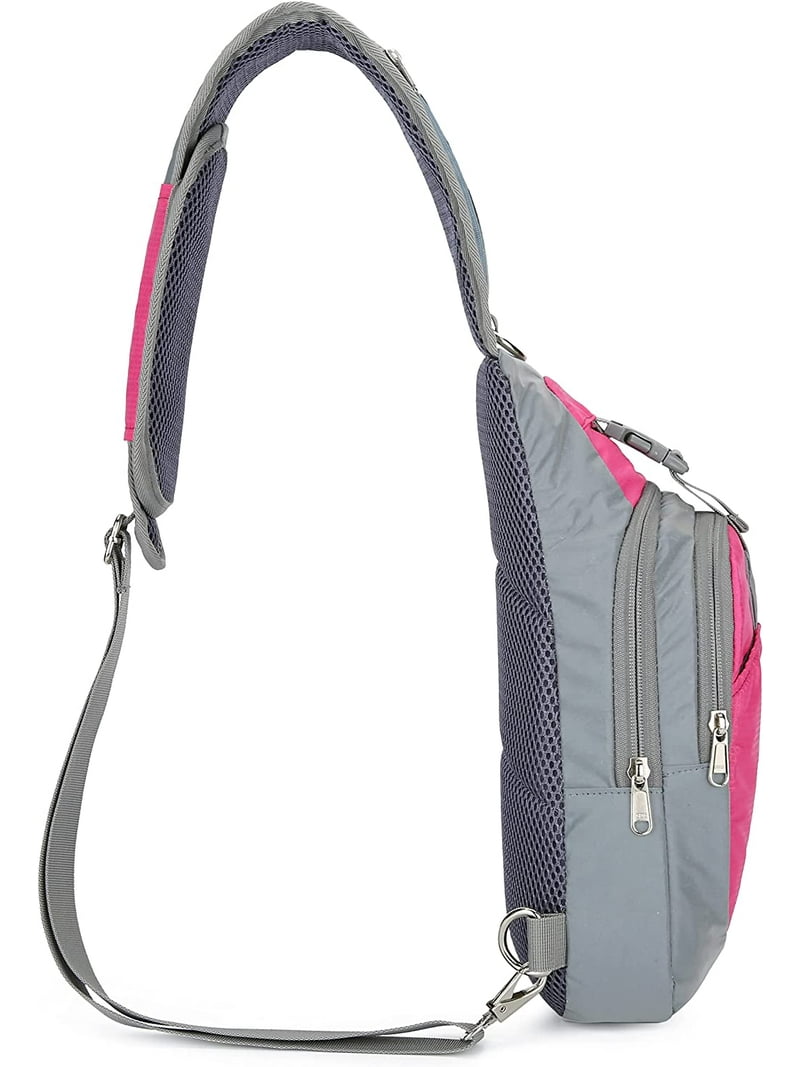 Hi Vis Pink Reflective Crossbody Bag Sling bag. Multipurpose