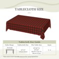 thumbnail image 6 of Rectangle Table Cloth, Clan Macduff Tartan Plaid Pattern Resistant Washable Tablecloth Decorative Table Cover for Dining, Indoor and Outdoor, 6 of 6