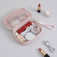 thumbnail image 3 of Makeup Bag Set, Mesh Cosmetic Bag for Women, Toiletry Travel Organizer with Zipper, Breathable Mesh Pouch with Wrist Strap, Portable Storage Pouch for Fitness, Swimming Pool, and Camping, 3 of 6
