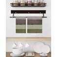 thumbnail image 3 of Sage Green Grey Kitchen Dish Towels for Drying Dishes Set of 2, Vintage Stripe Farmhouse Wood Grain Waffle Weave Microfiber Hand Tea Bathroom Towels Quick Dry & Absorbent Towel 15.7x23.6, 3 of 7