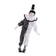 thumbnail image 1 of Muñeca de payaso de porcelana perfke de 15 Pulgadas con Atuendos Blancos, 1 of 9