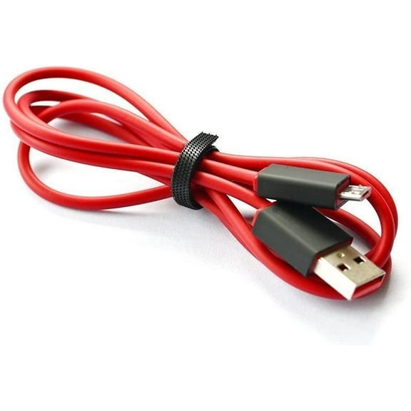 Replacement OFC USB Charger Cable Charging Cord Compatible with Beats by Dr Dre Powerbeats 2, Studio 2, Studio, Solo Wireless Headphones