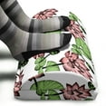 thumbnail image 3 of Lotus Foot Rest, Water Flower Endemic Aquatic Element on a Plain Background Print, Non-Slip Backing Adjustable Ergonomic Memory Foam Leg Support for Office, White Rose and Green, by Ambesonne, 3 of 5