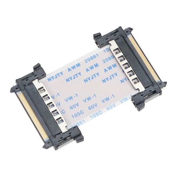 Uxcell FFC FPC Cable 0.5mm Pitch 41 Pin 50mm Flat Ribbon Cable for LCD Screen