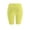 Yellow, variant on Women's Large High Waisted Stretchy Denim Bermuda Candy Color Ripped Jean Shorts XXL