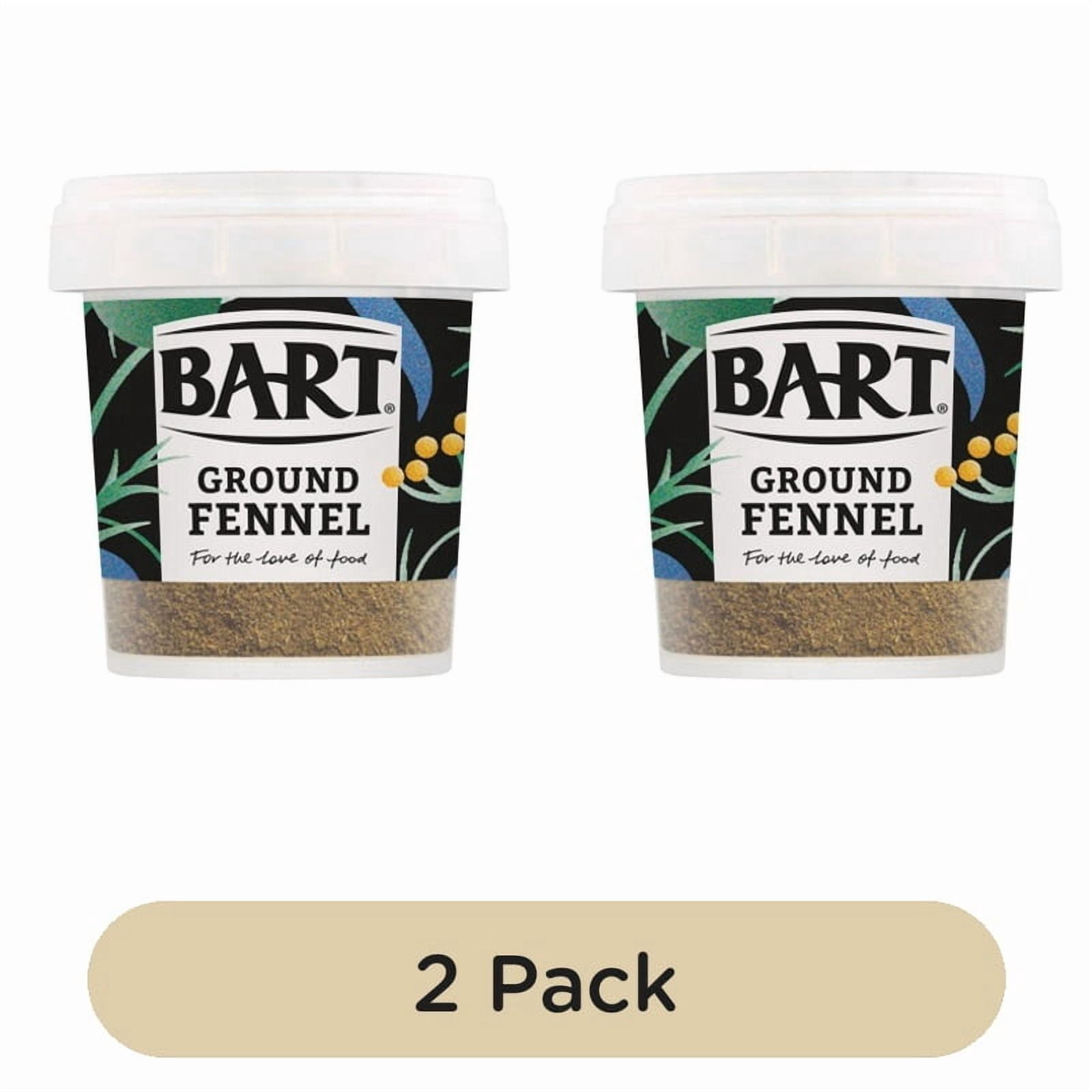 Bart Ground Fennel 15g, British Import (Pack of 2)