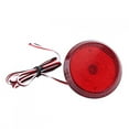 thumbnail image 3 of Reflector de parachoques trasero LED de 6,8 cm para Toyota Corolla, luz antiniebla, luz de freno y freno, color rojo, 3 of 6